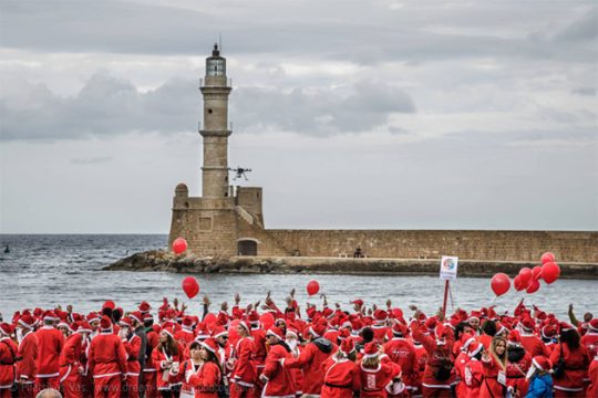 Την Τρίτη το Santa Run Χανιά