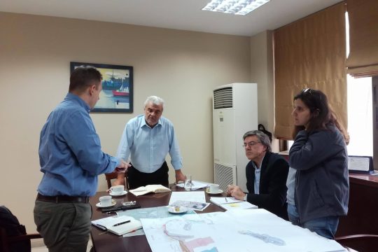 Συνάντηση στην Π.Ε. Πειραιά για την αντιμετώπιση πλημμυρικών φαινομένων