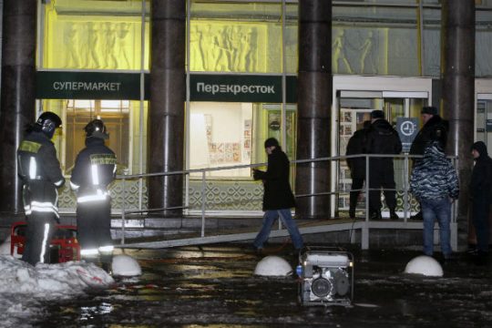 Ισχυρή έκρηξη στην Αγία Πετρούπολη