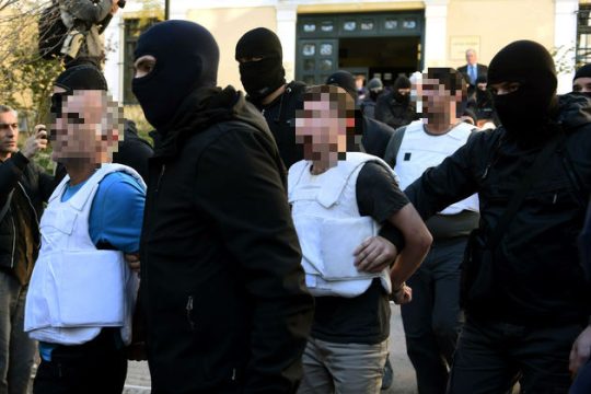 Διαδήλωση για τις συλλήψεις-«πεσκέσι στον Ερντογάν» των 9 Τούρκων