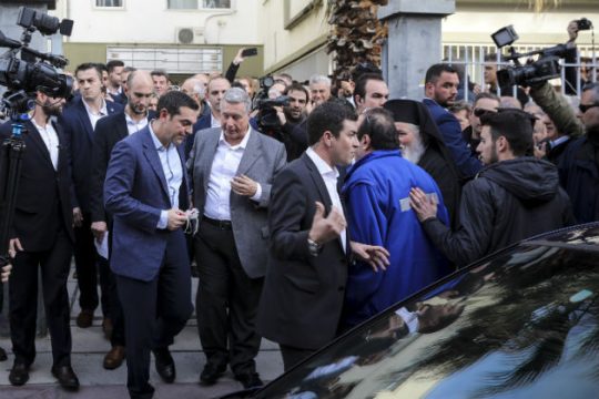 Αποδοκίμασαν τον πρωθυπουργό στη Θεσσαλονίκη