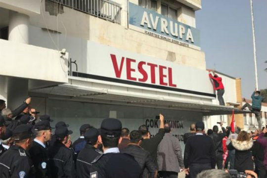 Επεισόδια στα κατεχόμενα κατά της τ/κ εφημερίδας «Αφρίκα»