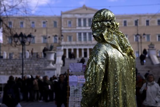Ο άνθρωπος-άγαλμα