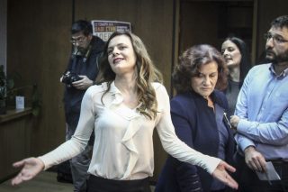 Σκηνές ροκ στο… «υπουργείο Εργοδοσίας»