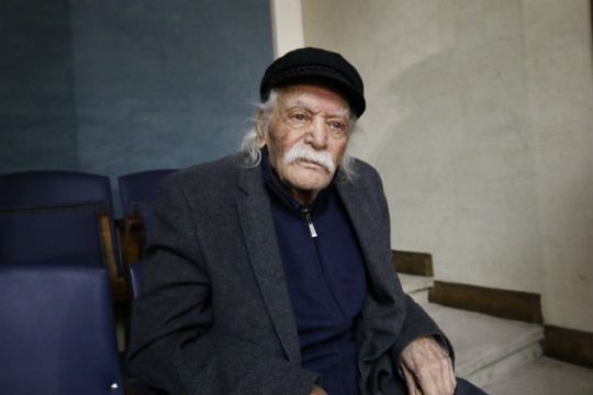 Οι ευχές του Μανώλη Γλέζου στη ΛΑ.Ε.