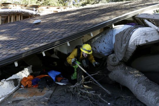 Στους 19 οι νεκροί από τις κατολισθήσεις στην Καλιφόρνια