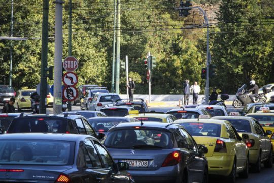 Κυκλοφοριακό «έμφραγμα» λόγω απεργίας