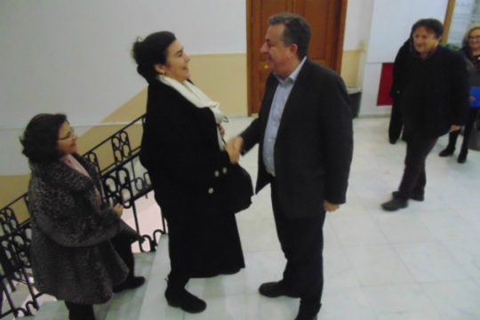 Περιοδεία Κονιόρδου στην Κρήτη για τα έργα Πολιτισμού