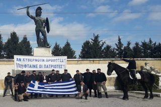 Και έφιπποι Κρητικοί «μακεδονομάχοι» στο συλλαλητήριο