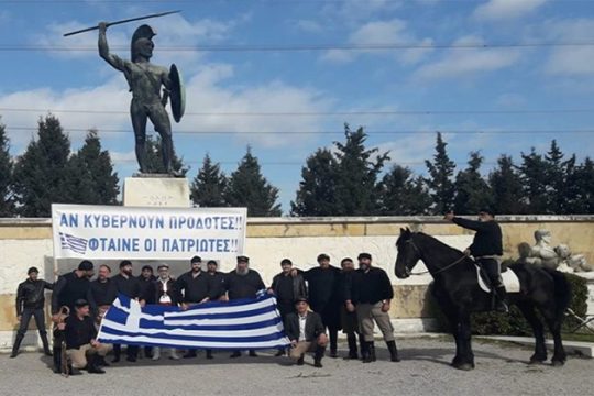 Και έφιπποι Κρητικοί «μακεδονομάχοι» στο συλλαλητήριο