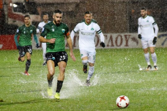 Δεν ολοκληρώθηκε το Λεβαδειακός-Παναθηναϊκός