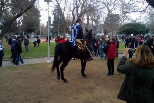 Εμπρηστικές ομιλίες στη… βόρεια προέκταση της Κρήτης