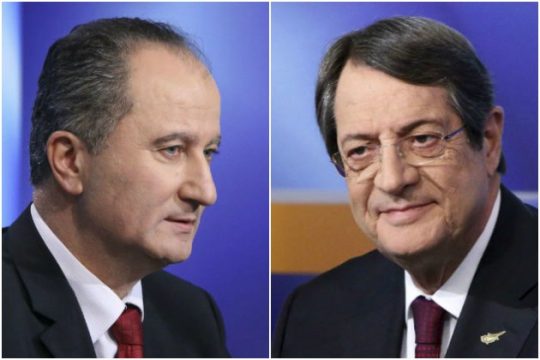 Αναστασιάδης εναντίον Μαλά στον β’ γύρο των εκλογών στην Κύπρο