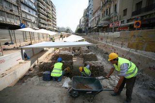 Ακατανόητη επίθεση στο εργοτάξιο του μετρό
