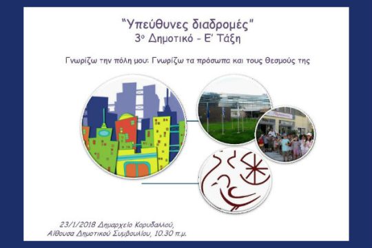 «Υπεύθυνες διαδρομές – Γνωρίζω την πόλη μου»
