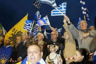 Ως ελεύθεροι πολίτες οι βουλευτές Ν.Δ. στο συλλαλητήριο