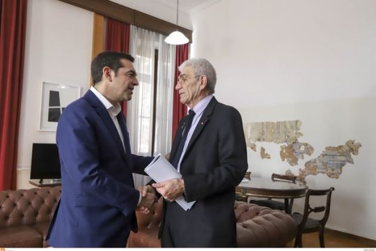 Η συνάντηση-μυστήριο και η χαρά του Μπουτάρη