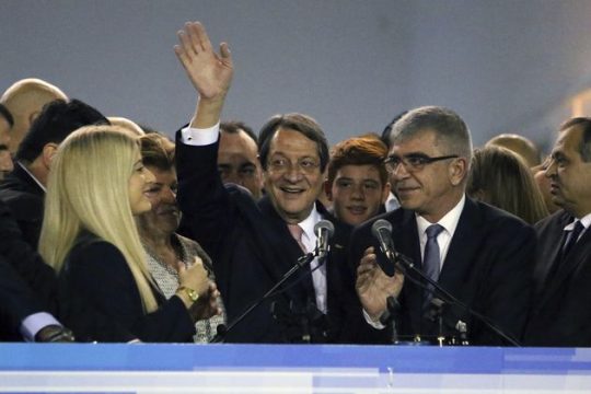 Νίκος Αναστασιάδης για άλλα πέντε χρόνια