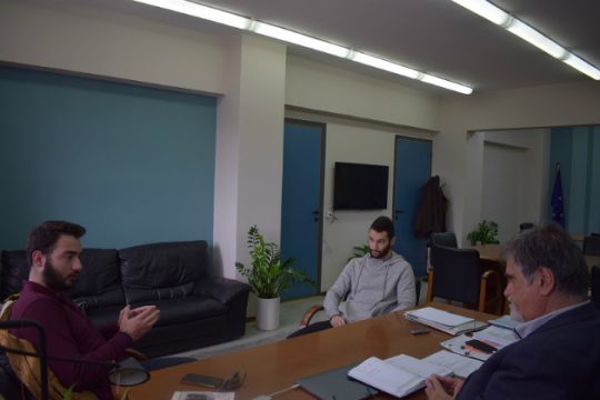 Άγιος Νικόλαος: Στον δήμαρχο οι φοιτητές για τα προβλήματά τους