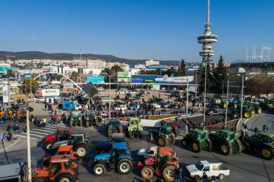 Με τα τρακτέρ στην Agrotica
