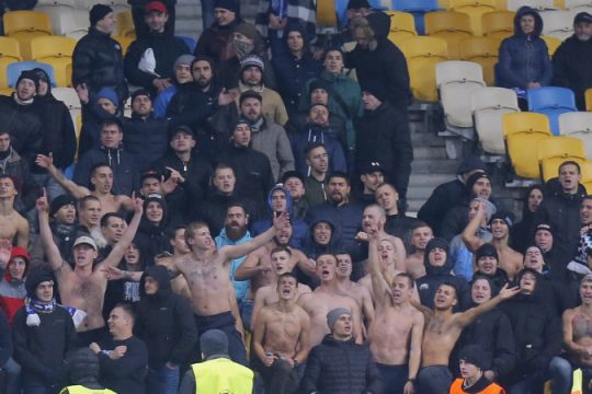 Η… υποδοχή του Ρουβίκωνα σε οπαδούς της Ντινάμο Κιέβου