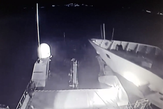 Βίντεο: Η τουρκική ακταιωρός εμβολίζει το ΠΑΘ «Γαύδος»