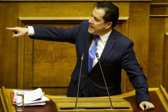 Νέες αθλιότητες Γεωργιάδη κατά του πρωθυπουργού