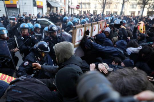 Αντιφασιστική πορεία απέναντι στην άνοδο της ακροδεξιάς