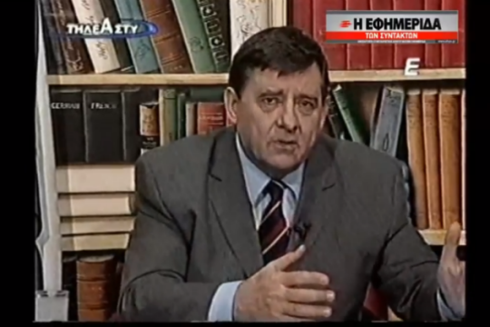 Καρατζαφέρης: Ο Μίκης λέει ό,τι είπαμε εμείς