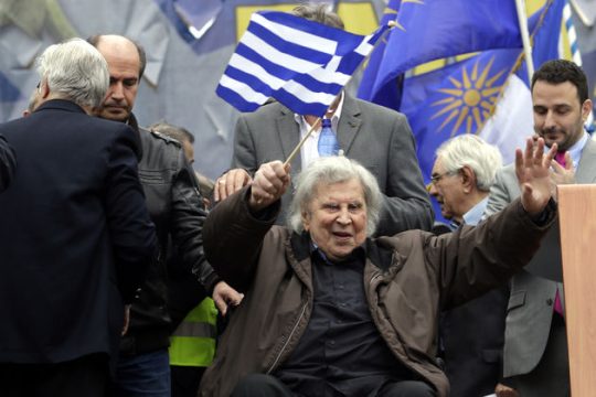 Ο Μίκης που γνώρισα: Από τη μουσική στο συλλαλητήριο