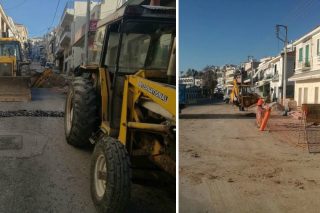 Νέο αποχετευτικό σύστημα στο Μικρολίμανο