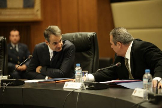 «Όχι» Μητσοτάκη σε άτυπη ενημέρωση για τα ελληνοτουρκικά