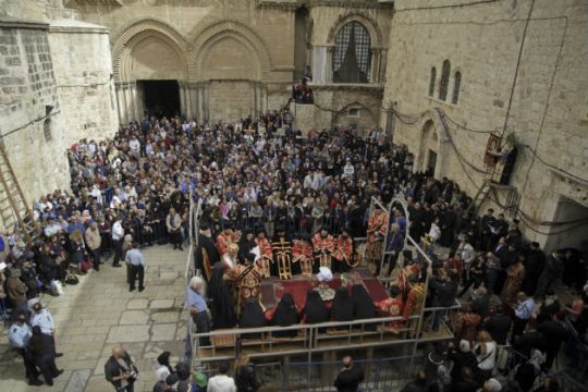 Κλειστός επ’ αόριστον ο Ναός του Παναγίου Τάφου
