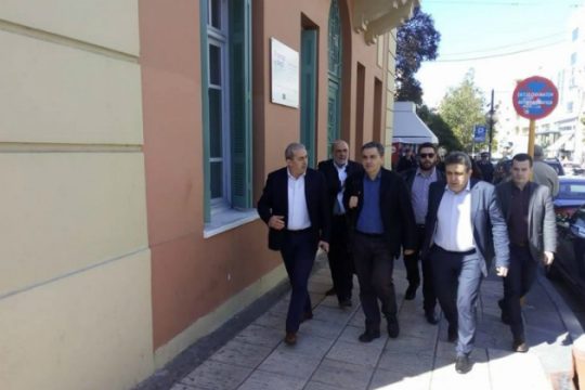 Στο Ηράκλειο ο Ευκλείδης Τσακαλώτος