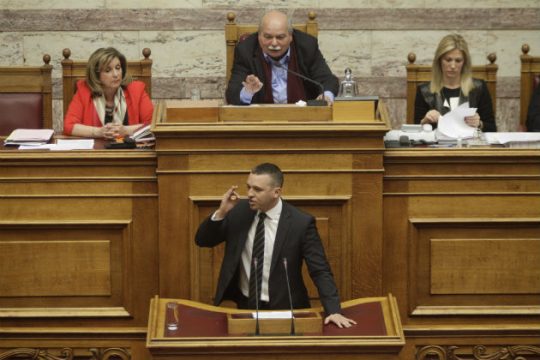 Στην Επιτροπή Δεοντολογίας της Βουλής ο Κασιδιάρης