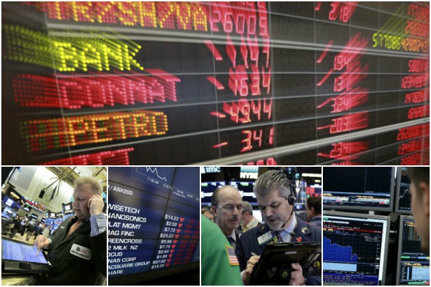 Εικόνα κατάρρευσης στις χρηματιστηριακές αγορές