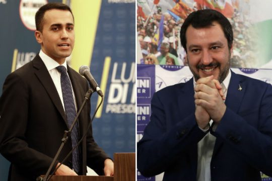Πέντε Αστέρια και Λέγκα ερίζουν για την εξουσία