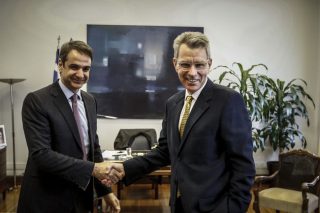 Τρίτη συνάντηση Μητσοτάκη-Πάιατ σε δύο μήνες