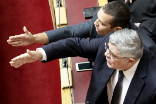 Στην Επιτροπή Δεοντολογίας Μιχαλολιάκος, Κασιδιάρης, Ηλιόπουλος