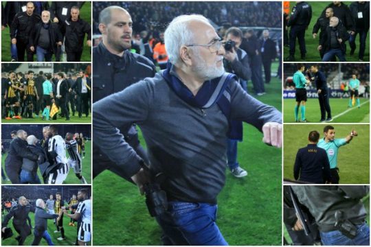 Αυτόφωρο για Σαββίδη και στο βάθος… διακοπή