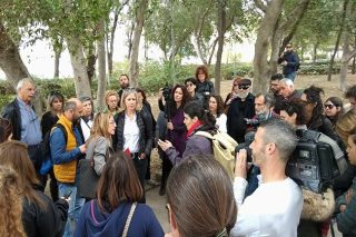 Ηράκλειο: Η πρώτη «διαβούλευση» για το πάρκο… στο πάρκο