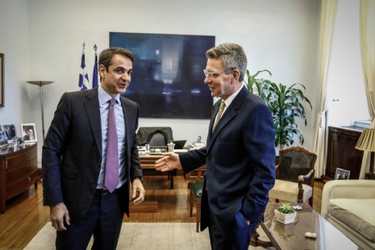 Νέα συνάντηση Μητσοτάκη-Πάιατ
