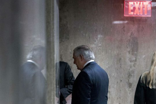 Τίλερσον τέλος… με ένα τουίτ