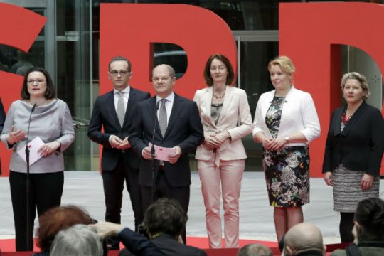 Γερμανία: οι ισορροπίες στο SPD έκριναν τους νέους υπουργούς