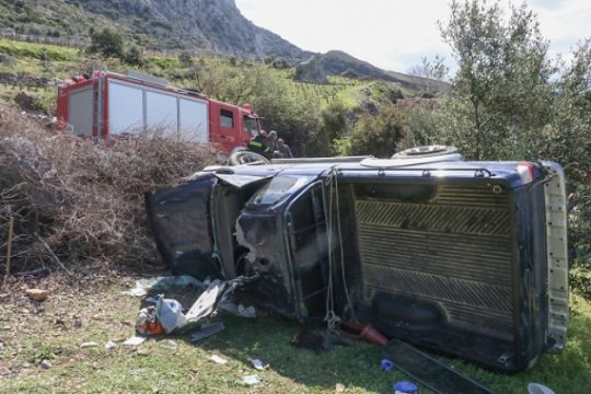 Ηράκλειο: Σε σοβαρή κατάσταση ηλικιωμένος μετά από τροχαίο