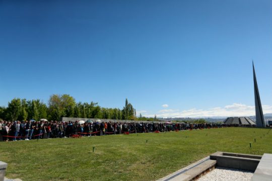 Τιμή στη μνήμη των θυμάτων της γενοκτονίας στην Αρμενία