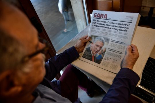 Ιστορική «συγγνώμη» από την ETA