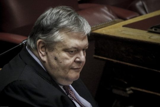Το σχόλιο του Ευάγγελου Βενιζέλου για το πρωτοσέλιδο της «Εφ.Συν.»