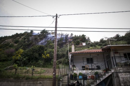 Χωρίς ενεργό μέτωπο η φωτιά στην Ηλεία