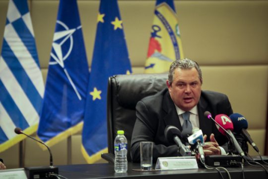Δεν μας διαφώτισε για τις φρεγάτες